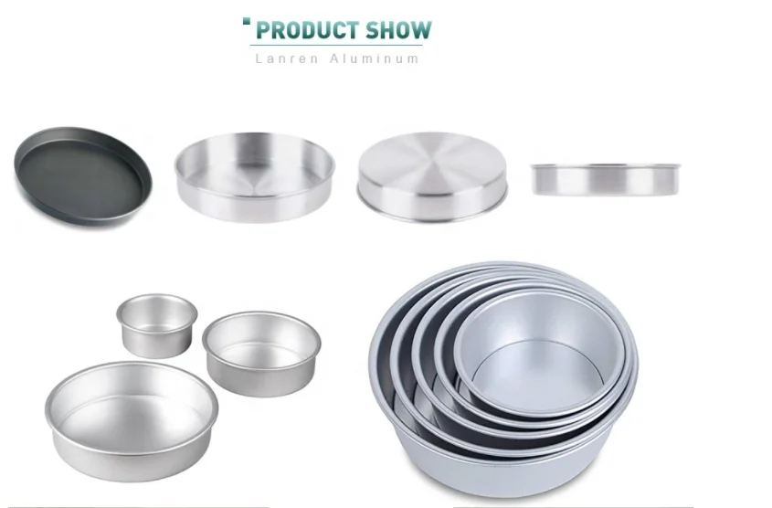 NSF Approved 9 Aluminum Alloy Non-stick colored Round Cake Mould Pan